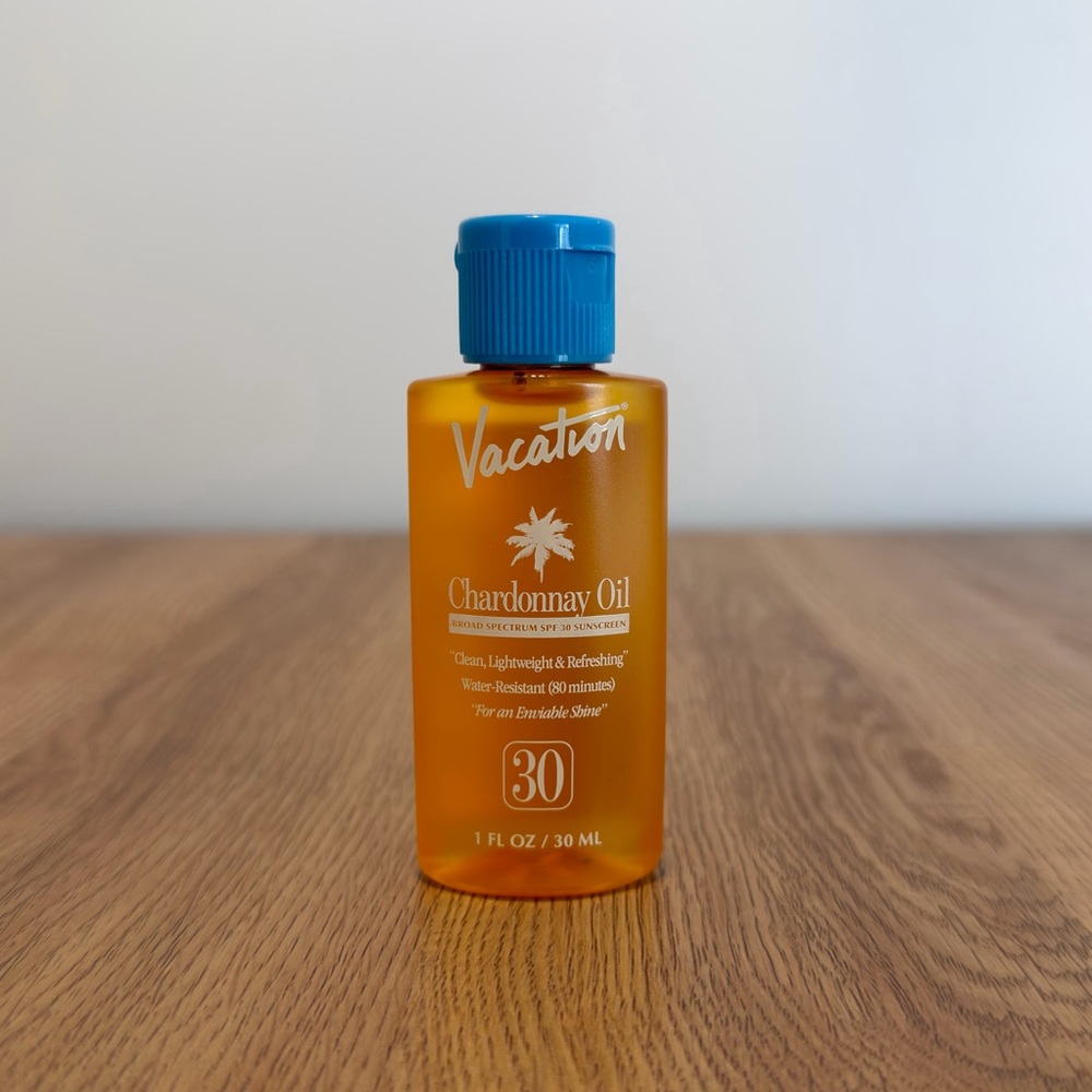 Vacation Chardonnay Oil Sunscreen SPF 30 1 oz